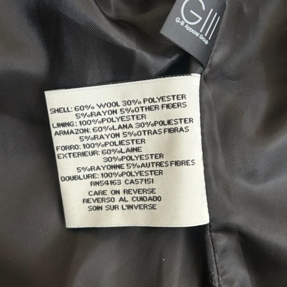 Michael Kors Wool Trench Coat size 8 - Picture 11 of 13